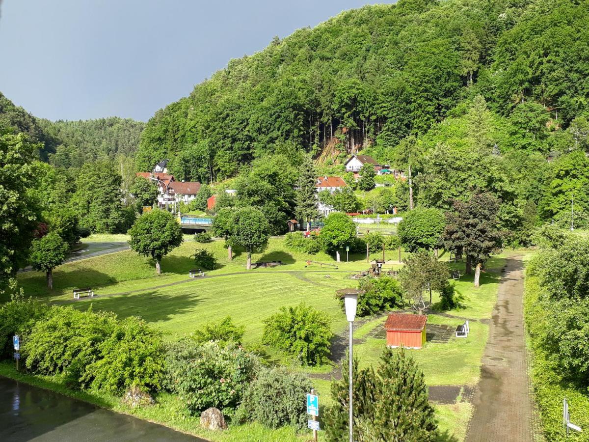 Gasthof Zur Behringersmuhle Hotel Goessweinstein Kültér fotó
