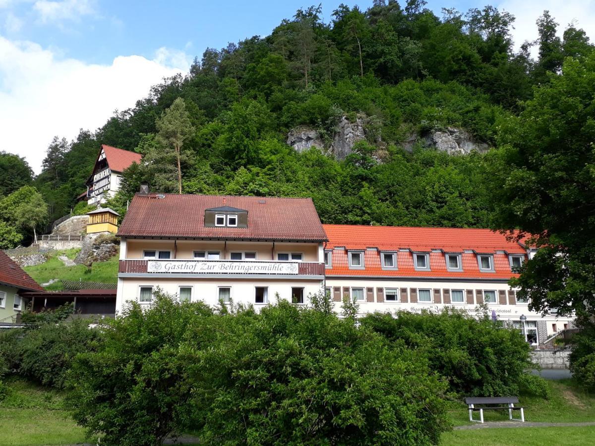 Gasthof Zur Behringersmuhle Hotel Goessweinstein Kültér fotó